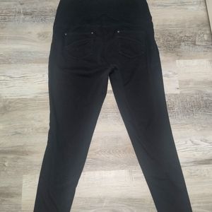 3-Piece Set Maternity Wear. Pants (2) Black and Shorts (1) Blue Women's Size L